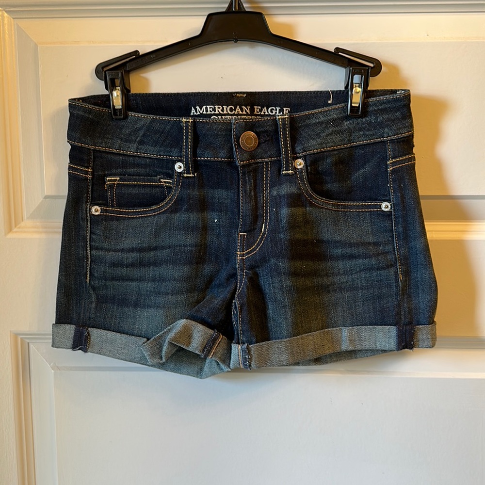 American eagle super stretch shorts